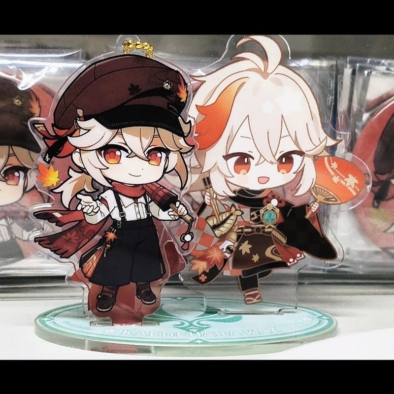 Genshin Impact อะคริลิครอบ Fengyuan Wanye โต๊ะตกแต่ง