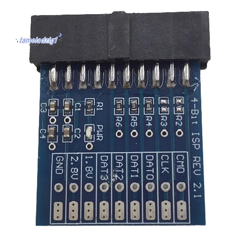 อะแดปเตอร์ใหม่ JTAG , ISP 4-BIT ISP REV 2.1 สําหรับ Easy Jtag Plus Box / เครื่องมือ ESAYJTAG