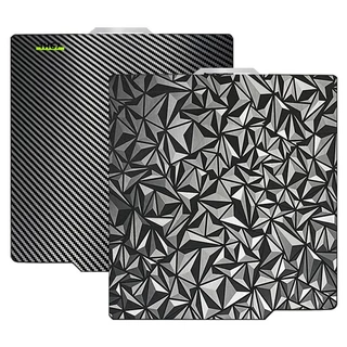 Belinda7เครื่องพิมพ์PEO PET Build PlateสําหรับBambu-Lab X1/X1C/X1E/P1P/P1S/A1 3Dเครื่องพิมพ์,PEO + คาร์บอนไฟเบอร์พื้นผิว PET257x257 มม.