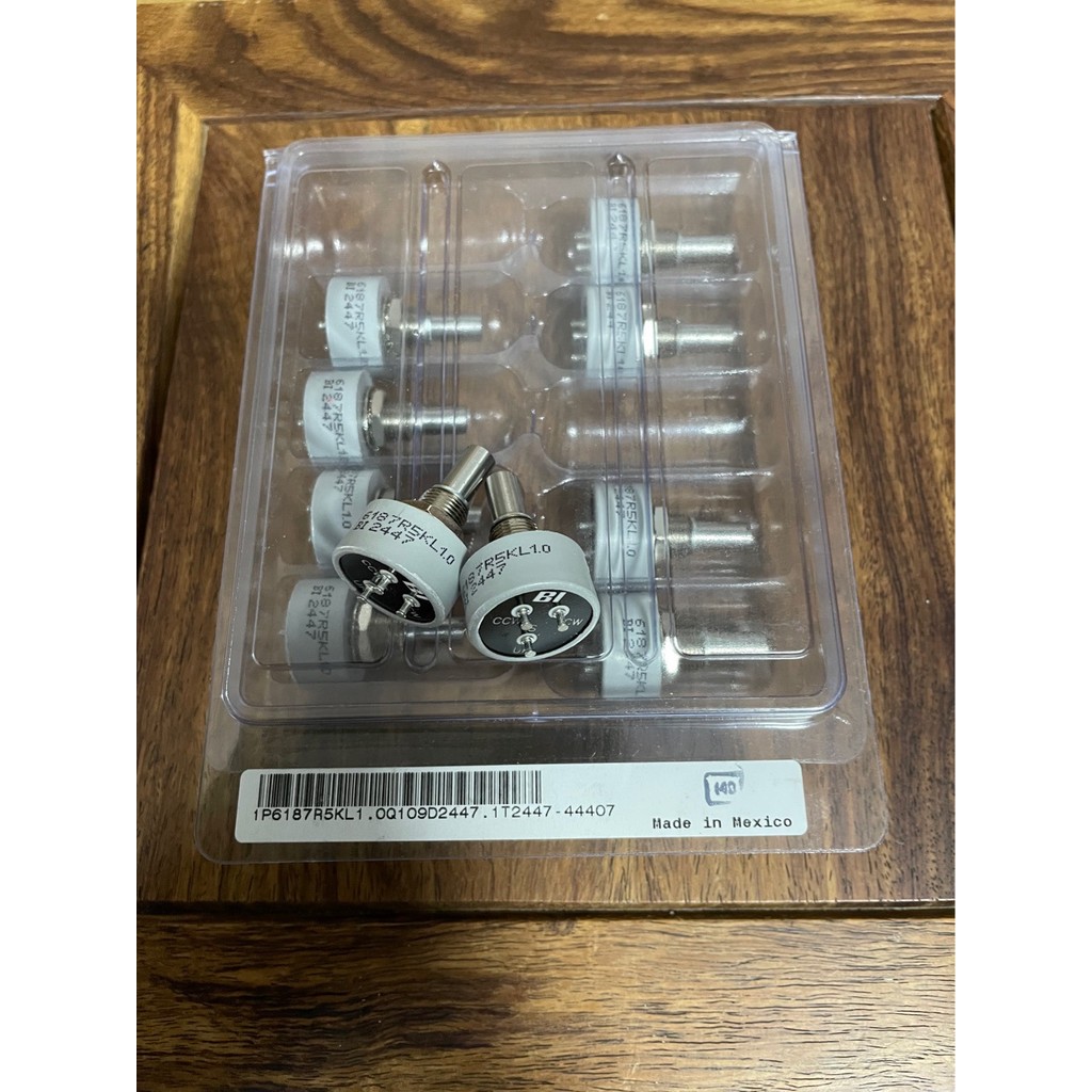 360度无级限旋转电位器 BI可调精密电位器6187R10KL1.0  导电