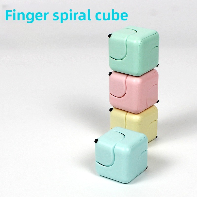 Fidget Spinner Decompression Rubiks Cube Educational Finger Toy Square MINI Cyclone Dice Cube