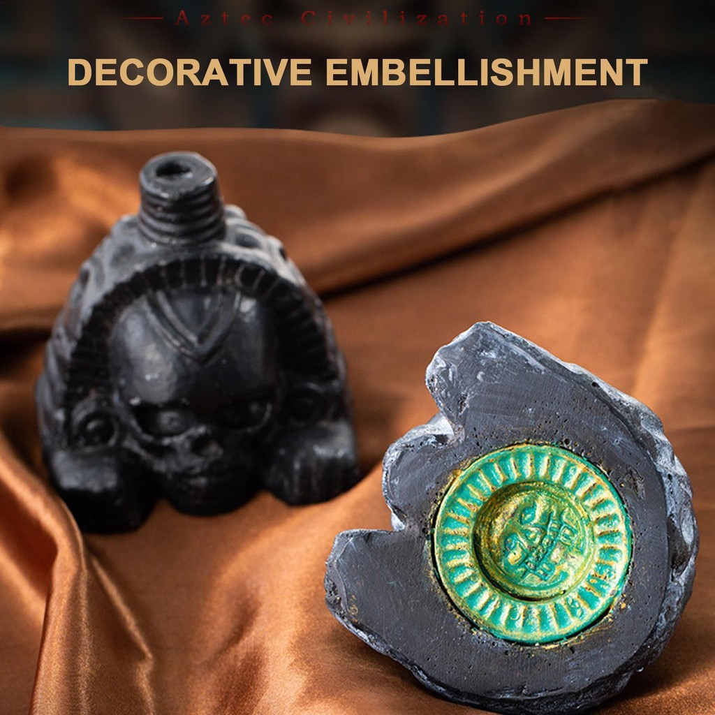 Aztec นกหวีด Loud Spookys Aztec น่ากลัว Death นกหวีดสมจริงมนุษย์กรีดร้องนกหวีดฮาโลวีน decfeyemy