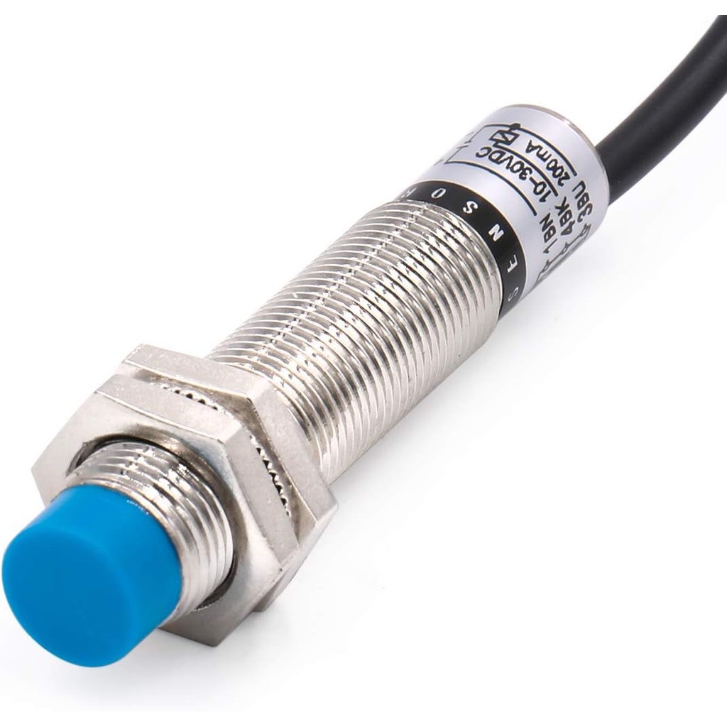 Baomain Capacitive Proximity Sensor Switch LJC12A3-5-Z/AY PNP NC DC 10-30V 200mA 1-5 มม.สีฟ้า S6SP