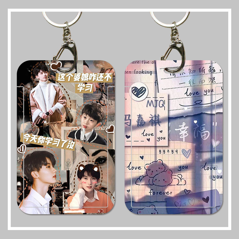 Idol Times Youth League Ding Chengxin Zhang Zhenyuan สินค้า Times Youth League Ma Jiaqi Card Holder 