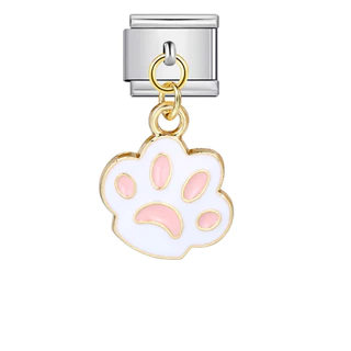 สร้อยข้อมือ Paw Series ออกแบบสไตล์อิตาเลียน วัสดุไทเทเนียม สามารถปรับแต่งได้เองตามชอบ