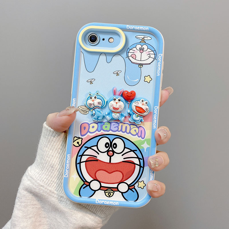 เคส IPhone 6/6s/6 Plus/6s Plus/7/8 Dingdang Cat/Stitch/SpongeBob SquarePants/Pai Daxing/Kuromi/Yugui Dog การ์ตูนเคสโทรศัพท์หลายสไตล์ Universal รุ่น/มีจําหน่ายสําหรับผู้ชายและผู้หญิง - รูปที่ 3
