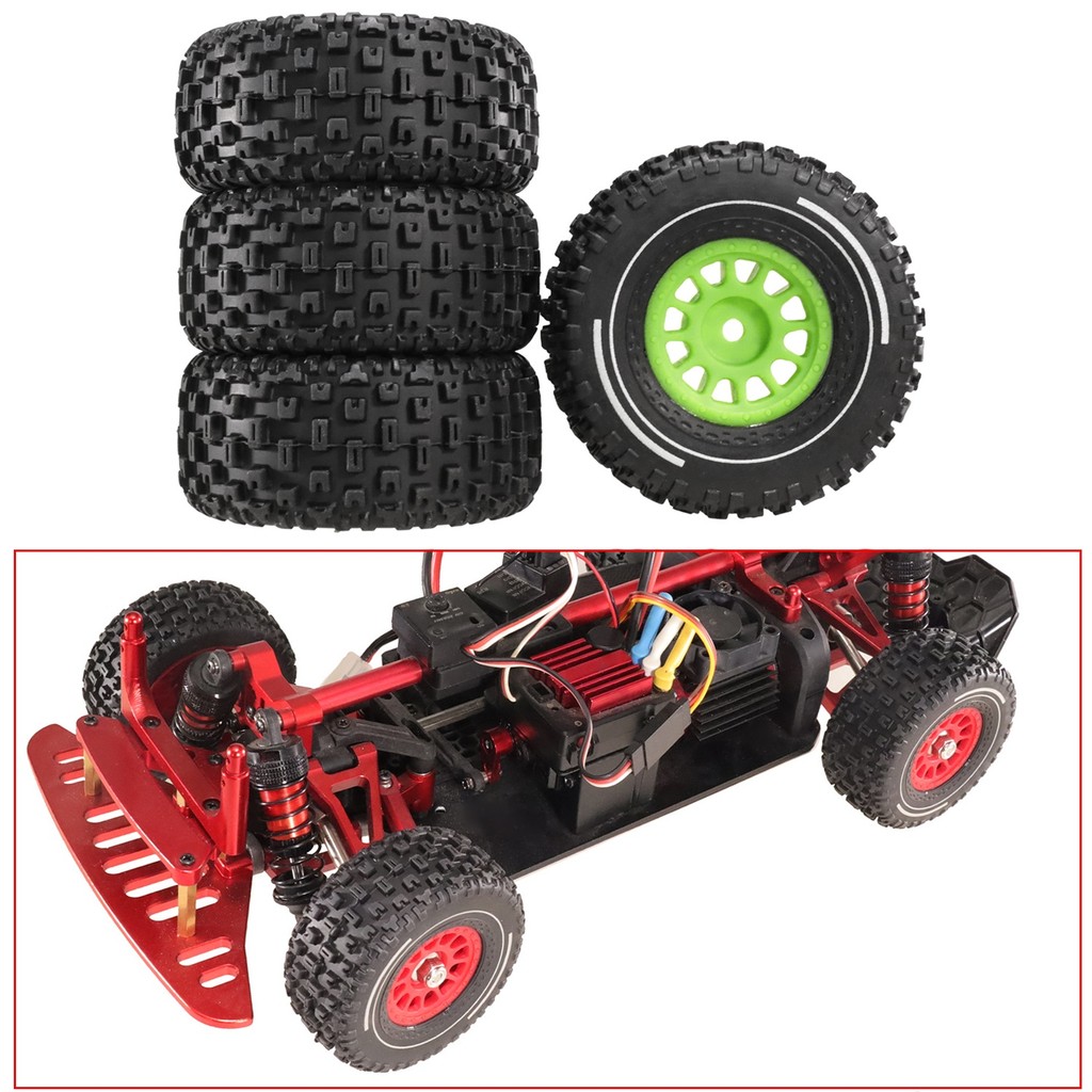 65 มม.ล้อยาง Tyre 12 มม.สําหรับ 1/14 MJX HYPER GO 14301 14302 14303 14304 14211 JJRC 1/16 Q130 RC รถ