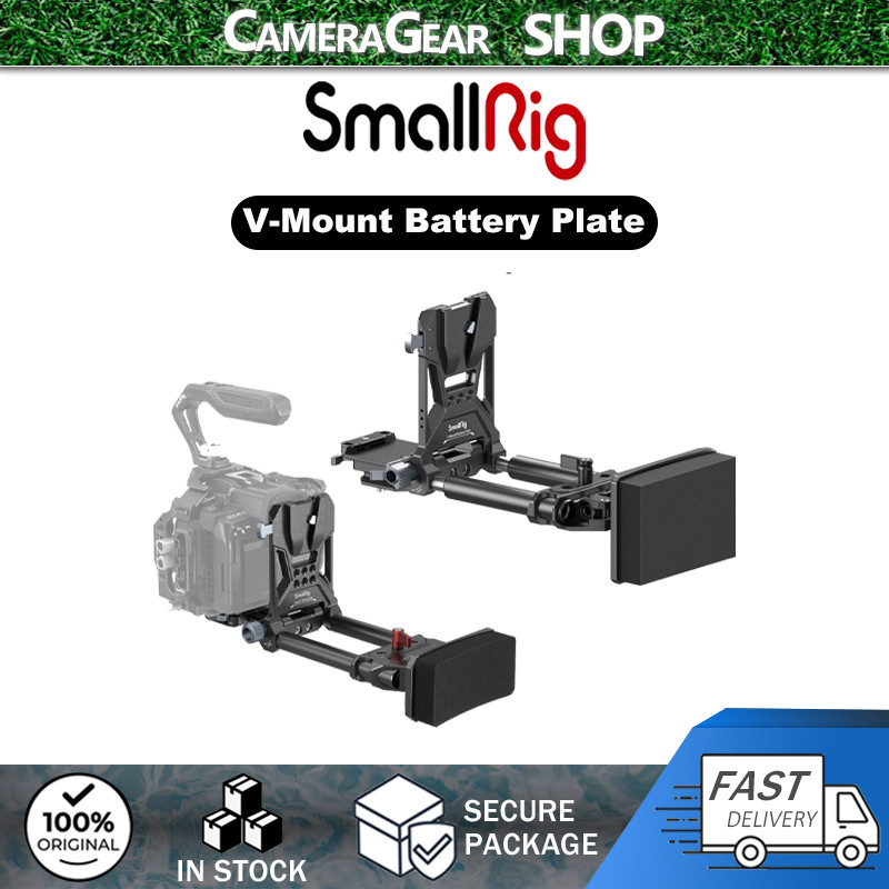 SmallRig พับได้ VMount แบตเตอรี่พร้อมแผ่นปลดเร็วสําหรับขาตั้งกล้อง ArcaQR Chest Pad