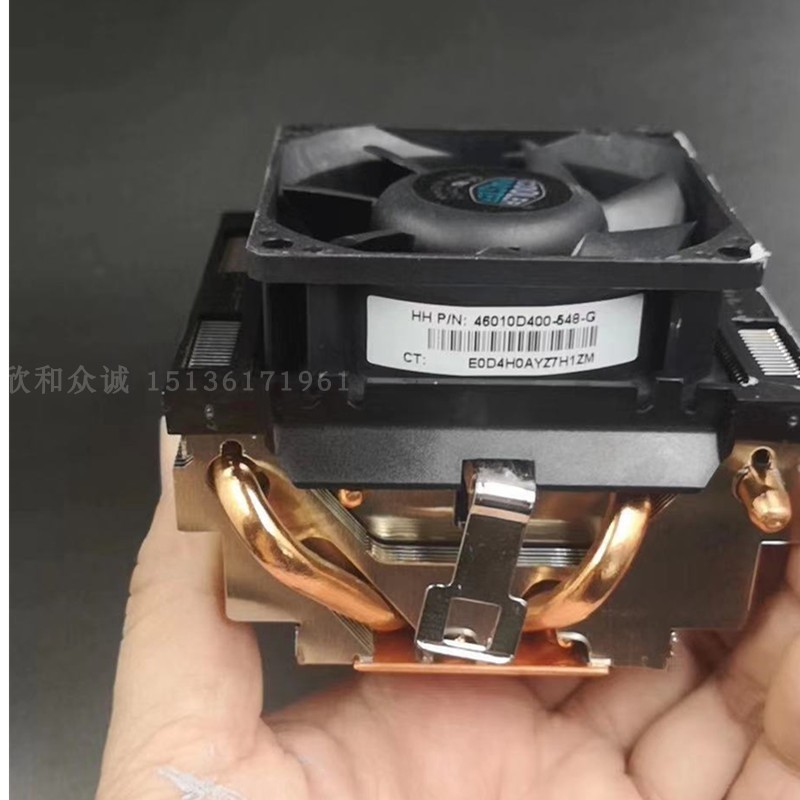 AMD หม้อน้ําเดิมพัดลม CPU A8 7650K A10 7850K รองรับ AMD ความเร็ว Dragon 2 ท่อความร้อน X4