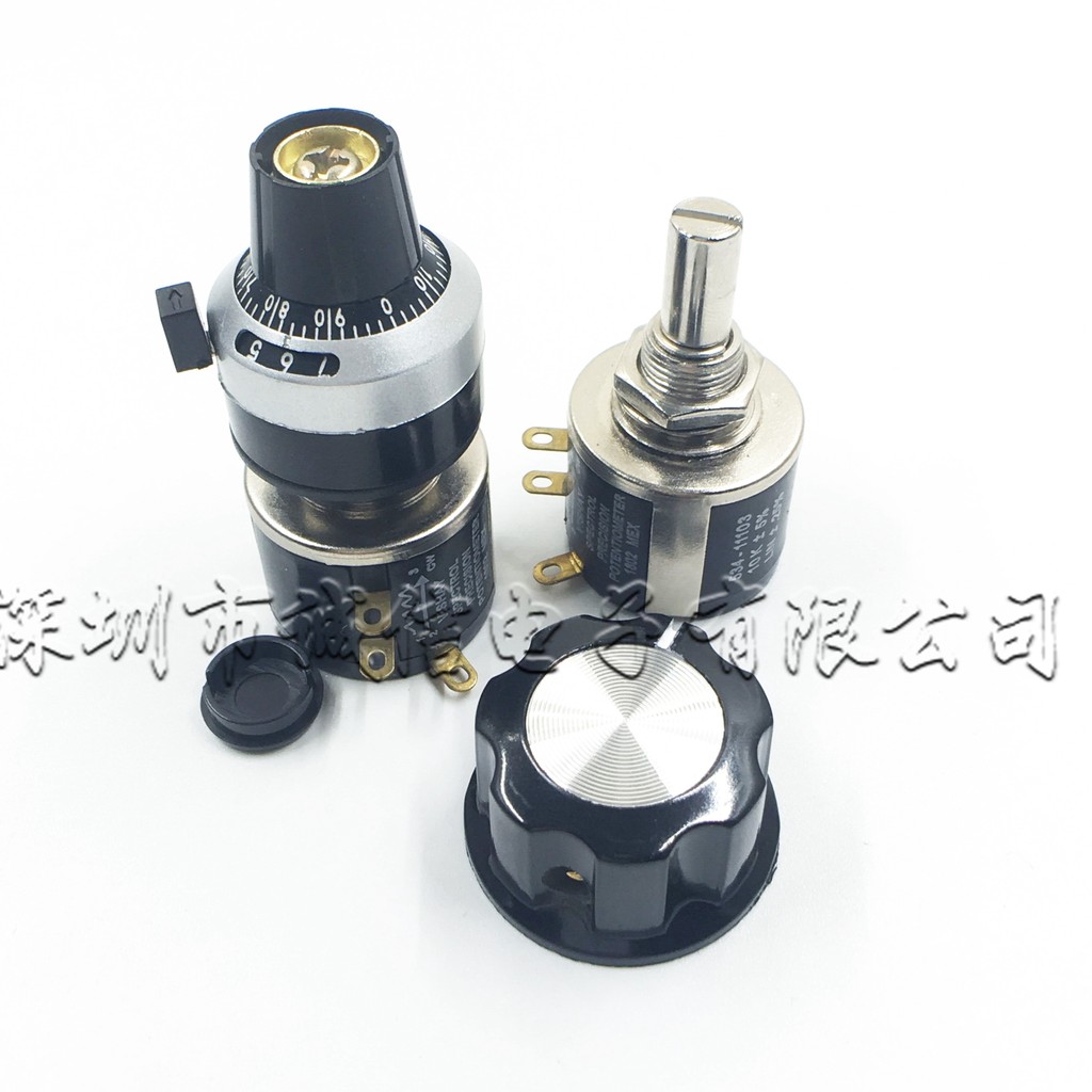 2W Precision 10 Circles Winding Potentiometer 534-1 534 2W 1K/2K/5K/10K/20K/50K/100K