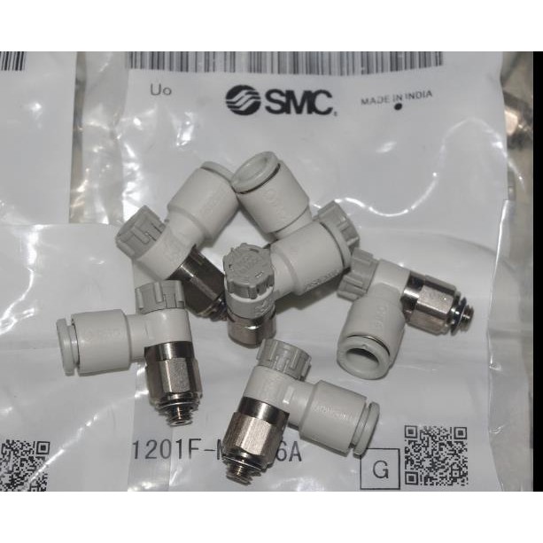 SMC AS1201F 2201 3201 4201-M3-M5-01-02-03-04-06S-A วาล์วหมุนเวียนความเร็ว