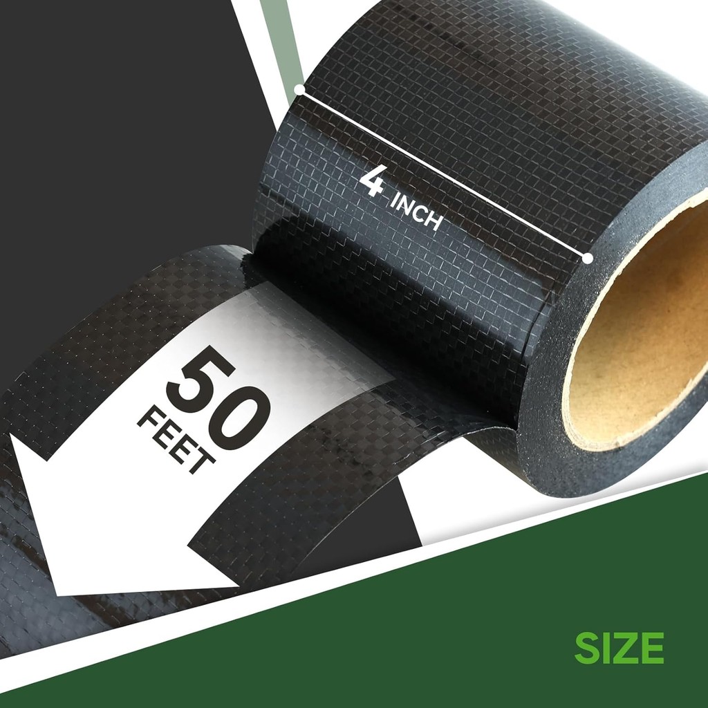 RVGUARD RV เทปใต้ท้อง RV วัสดุใต้ท้องเทปซ่อมกันน้ําพร้อมกาวปิดผนึกถาวรสําหรับ RV ค่ายรถพ่วงท่องเที่ย