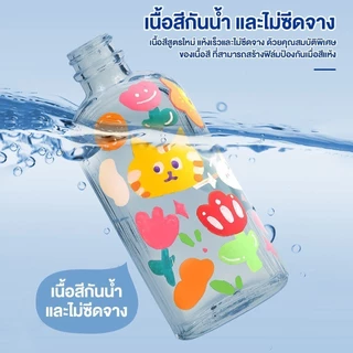 12/24/36/48/60/80 สี ปากกาอะคริลิค เด็ก ปากกามาร์กเกอร์อะคริลิค 12/24/36/48สี แห้งเร็วไม่ซึมถึงด้านหลัง กราฟฟิตีการ์ตูน เขียนได้ทุกพื้นผิว