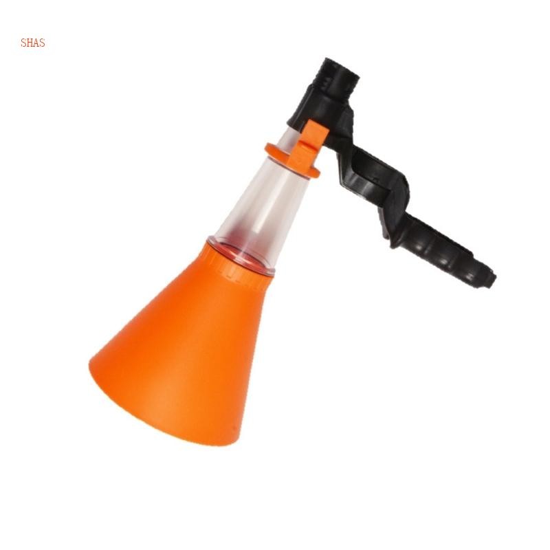 Shas Easy to Operate Fast Clamp Oil Change Tool Car Engine Oil Funnel Universal Automotive Engine Oi