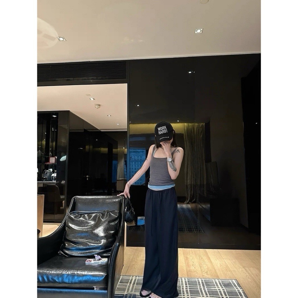 W6579 เสื้อกล้าม + เสื้อคล้อมคอ มาพร้อมกันทั้งสองชิ้น เข้าคู่สีกันอย่างลงตัวค่ะ แฟชั่นเกาหลี TAG WG.WE ราคา ถูกที่สุด ดีลบีเคเค แกลเลอรีภาพที่ 3