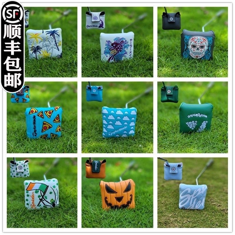 Spider Square Putter Cover สำหรับป้องกันหัวไม้กอล์ฟ
