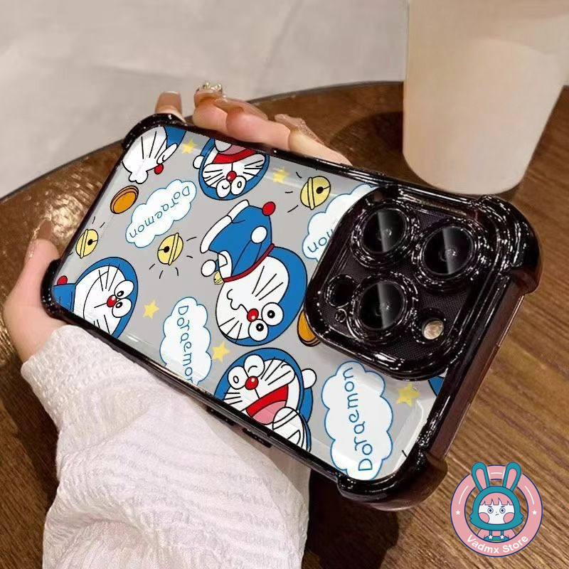 การ์ตูนโดราเอมอนเคสโทรศัพท์สําหรับRealme C75 C63 C61 C60 C55 C53 C35 C33 C33S C31 C30 C30S Q5 Q5i 4G