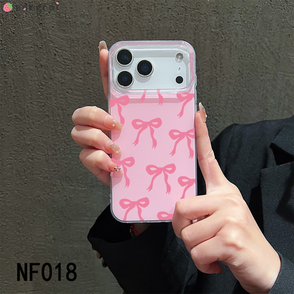 สําหรับVivo V40 V30 SE V30E V29 V29E V27 V27E V25 V25E V23 V23E V21 V21E V20 V19 V17 Pro Liteเคสโทรศัพท์สีชมพูพิกเซลรักLavingกรณีBowknotกรณีหัวใจกรณีหัวใจกรณีโบว์ฝาครอบด้านหลังครีม