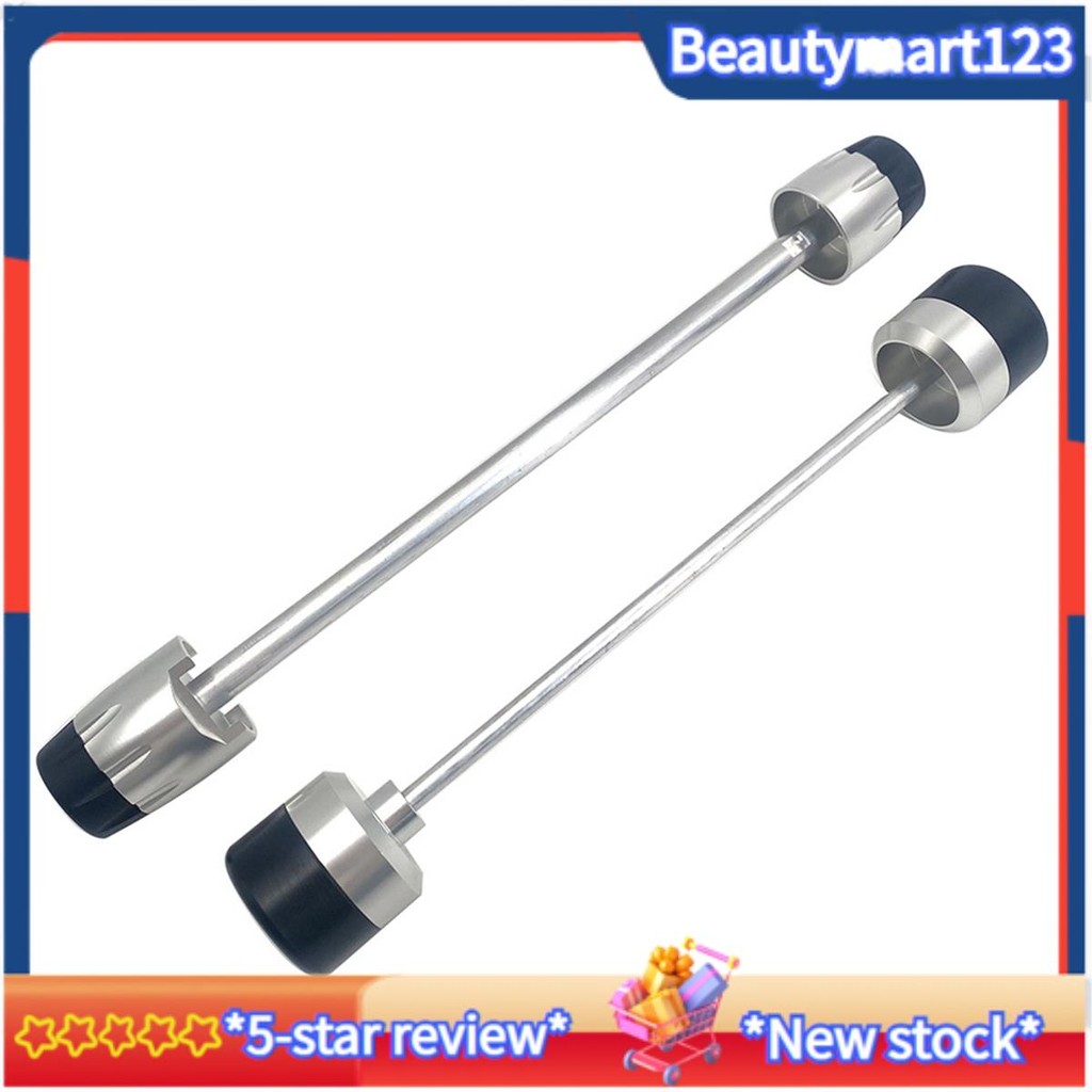 BM ด้านหน้าและด้านหลังเพลาส้อม Crash Sliders ป้องกันล้อสําหรับ GSX-S1000GX GSX S1000GX GSXS 1000GX 2