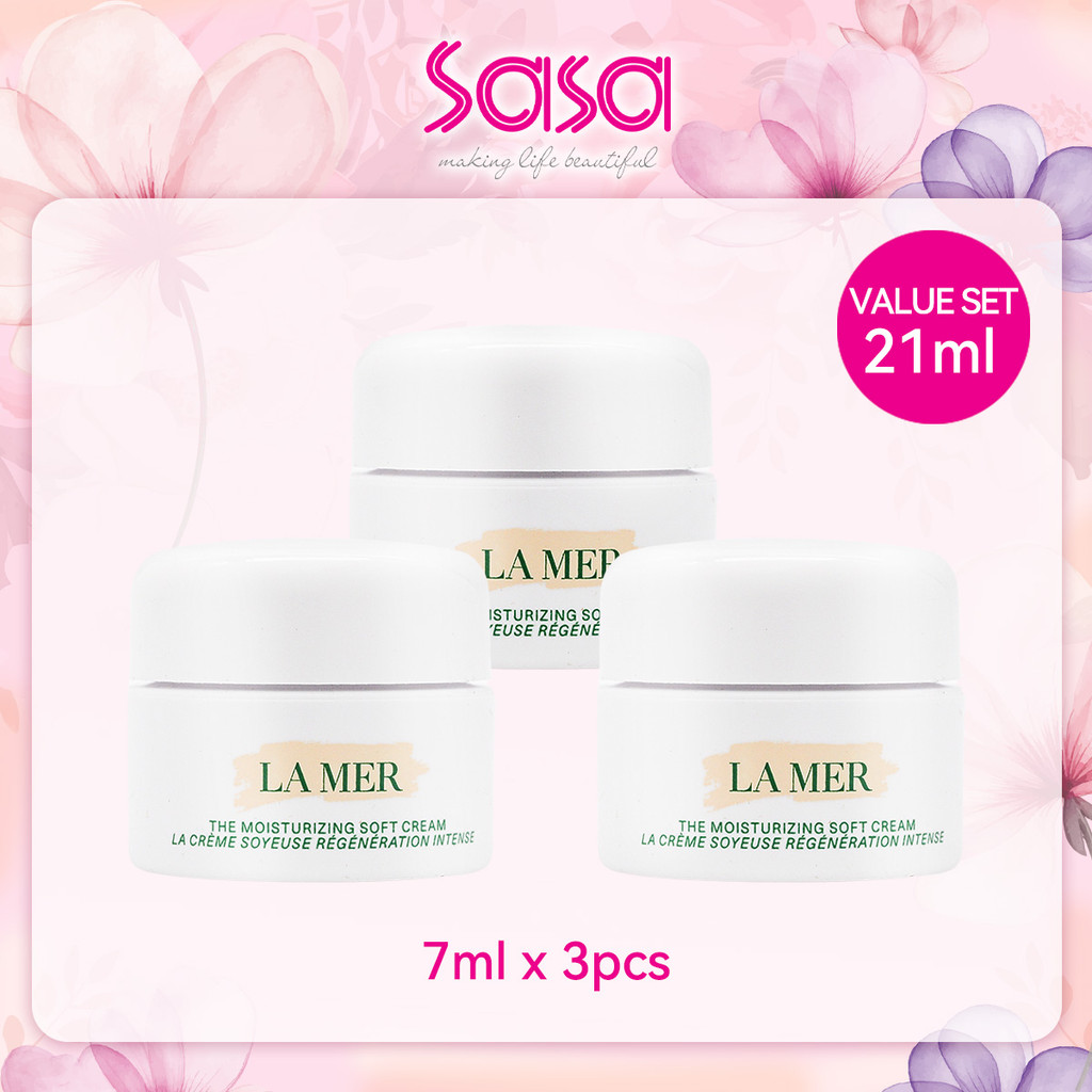 La Mer The New Moisturizing Soft Cream Value Set (7ml x 3pcs)