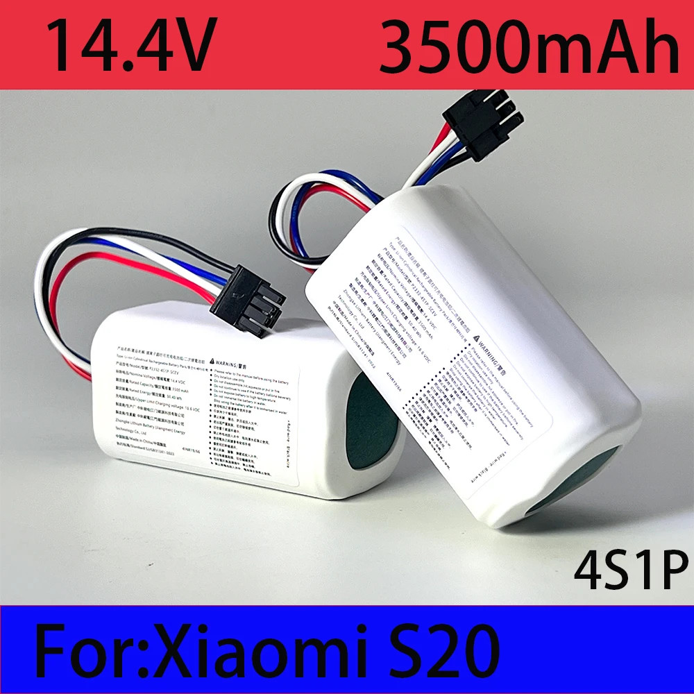 แบตเตอรี่ต้นฉบับใหม่สําหรับเครื่องดูดฝุ่นหุ่นยนต์ Xiaomi E10 S20 ของส่วนประกอบ