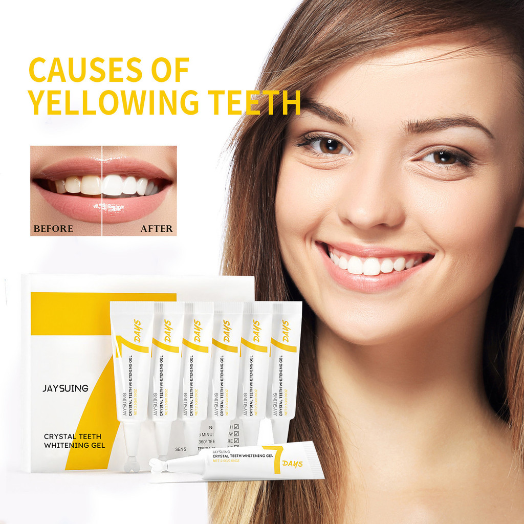 Jaysuing Gum Care Essence ทําความสะอาดคราบฟันฟันสีเหลือง Care Gum Tooth Care Essence