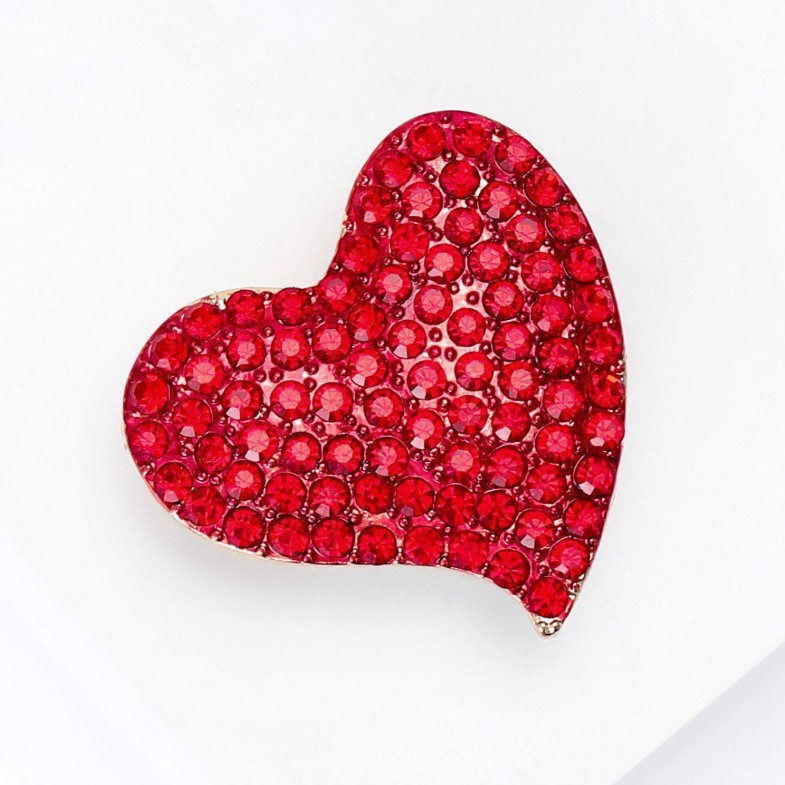 เข็มกลัดหัวใจสีแดงสุดโรแมนติก ของขวัญวันวาเลนไทน์ ของขวัญวันเกิดให้แฟน ผู้หญิง คนพิเศษ - รูปที่ 2