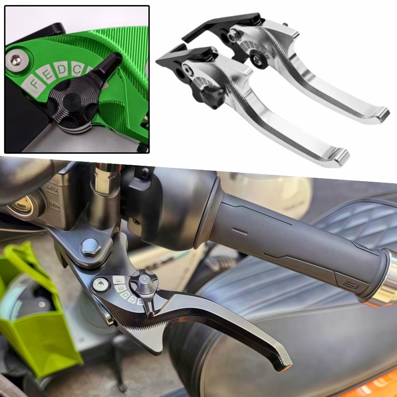 สําหรับ Suzuki GSX-8R GSX 8R 2024-2025 GSX-8S 2022 2023-24-25 มอเตอร์ซ้ายขวา CNC คลัทช์เบรคคันโยกปรับพับได้