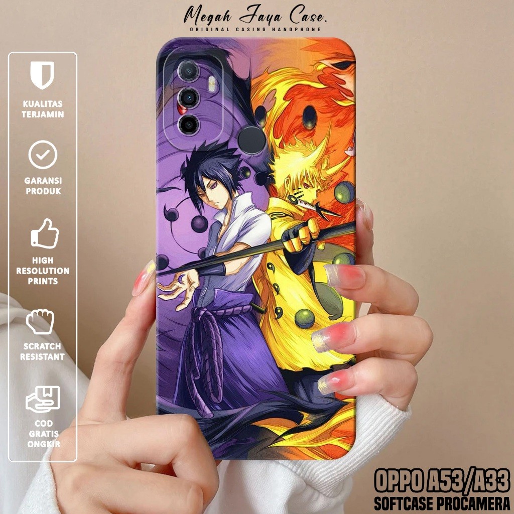 เคส OPPO A53 / OPPO A33 - เคส OPPO A53 / OPPO A33 Softcase with NRT Anime Motif - OPPO A53 Silicone 