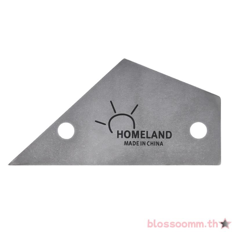 BLOSS Fret Rocker Level Tool สําหรับสามเหลี่ยมไม้บรรทัดเหล็ก Makers Luthiers กีตาร์เครื่องมือ Supp