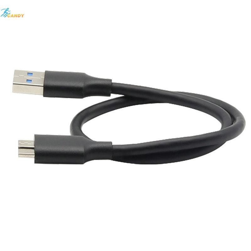 NDY USB 3.0 ประเภท A ถึง USB3.0 Micro B ชายอะแดปเตอร์สายเคเบิลซิงค์ข้อมูลสายสําหรับฮาร์ดดิสก์ภายนอก 