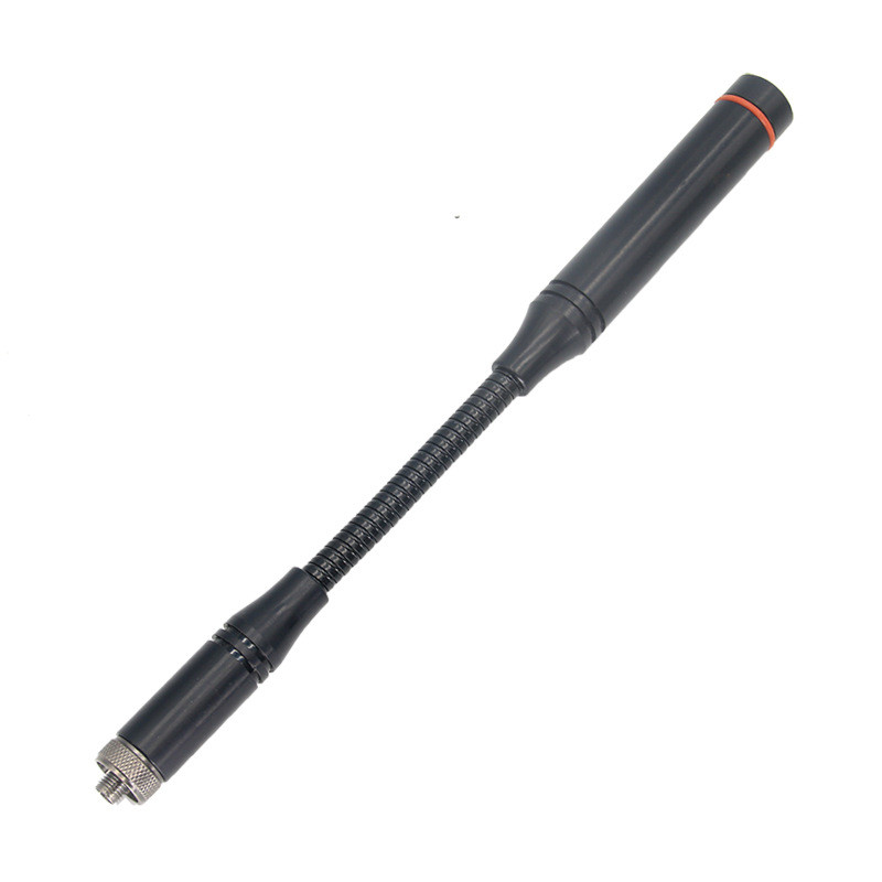 Huahong ยุทธวิธี Goose Tube เสาอากาศ AR-152/K5/K6/UV2PLUS/5R Walkie-Talkie เสาอากาศ UV Dual-Segment 
