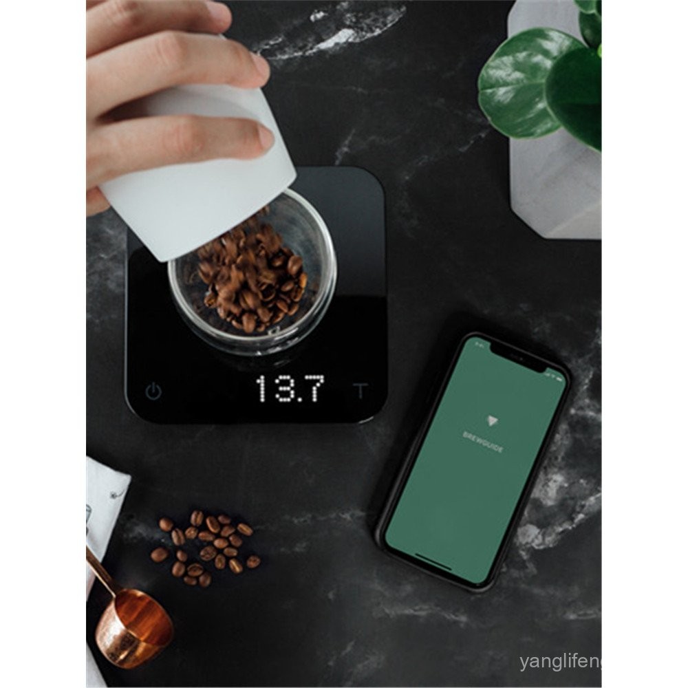 ใหม่ acaia Scale A Scale กาแฟชงด้วยมือเครื่องชั่งอิเล็กทรอนิกส์อัตโนมัติ Pearl SS Smart Bluetooth เค