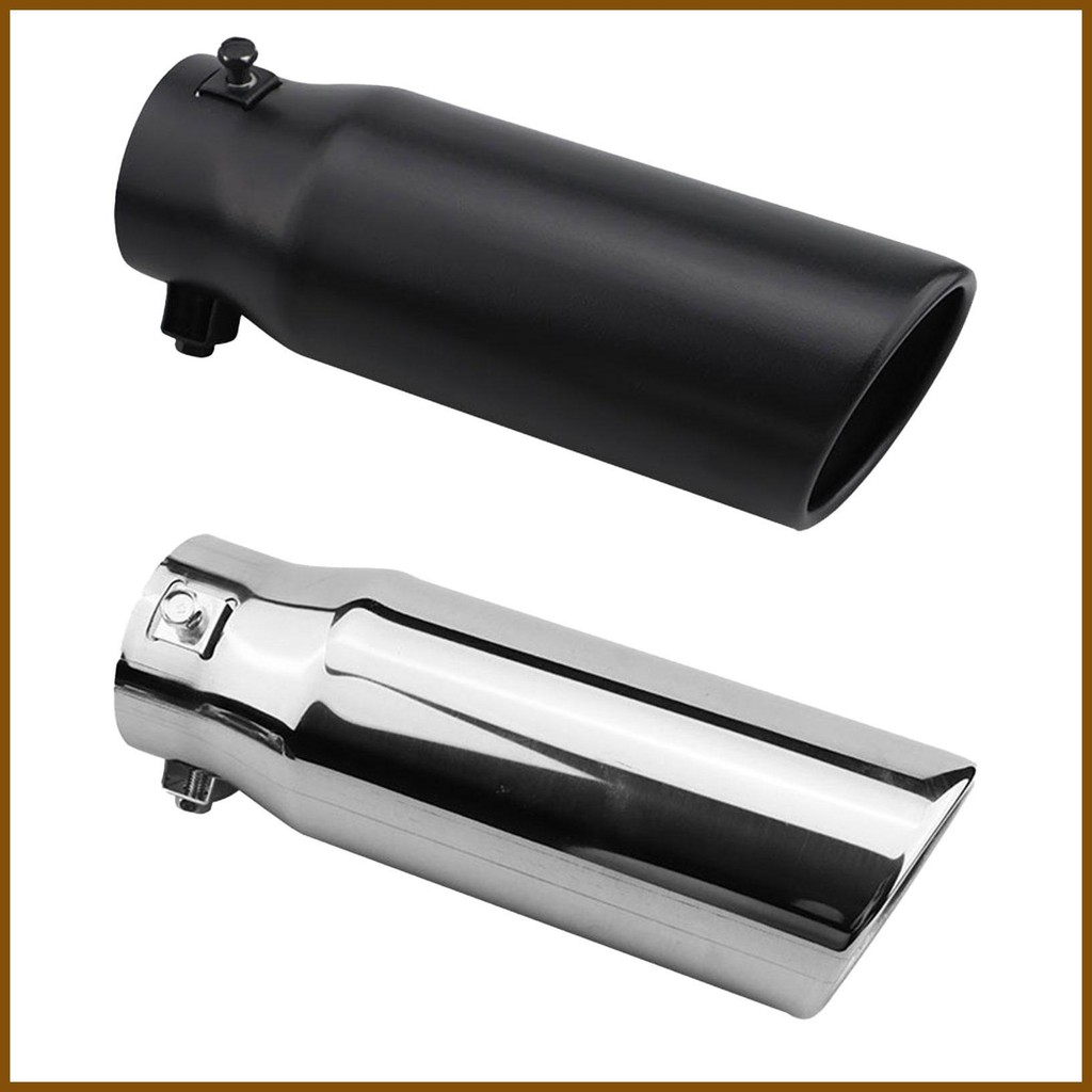 ปลายท่อไอเสียรถยนต์ Silencer ท่อไอเสีย Silencer ท่อไอเสีย Silencer Muffler Tip ท่อไอเสีย Silencer สแ