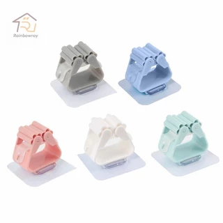 ที่แขวนไม้กวาด ที่วางไม้กวาดติดผนัง ที่วางไม้ถูพื้น ที่เก็บติดผนัง ไม่ต้องเจาะ แข็งแรง ทนทาน