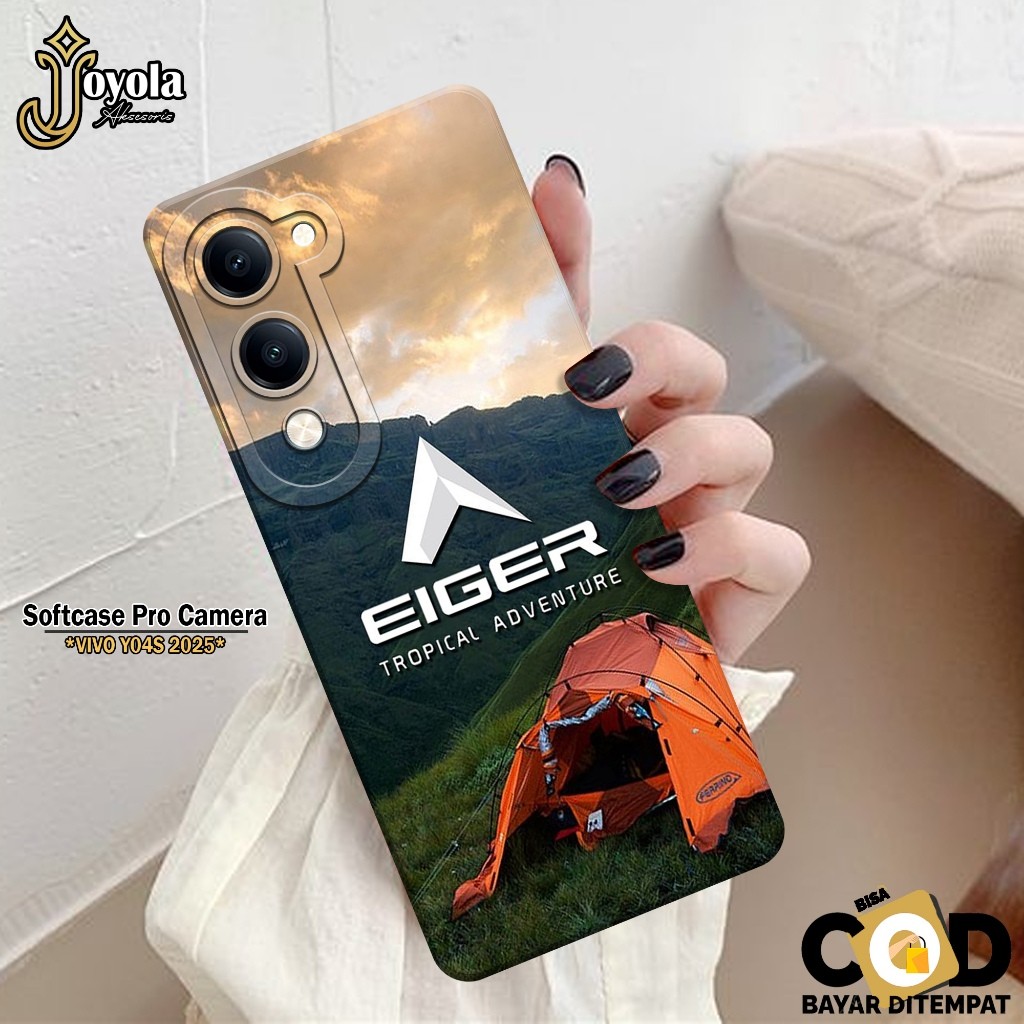 เคส HP JOYOLA ล่าสุด VIVO Y04S 2025 - เคสแฟชั่นแบรนด์ - เคส VIVO Y04S 2025 Softcase - กล้อง Pro - เค