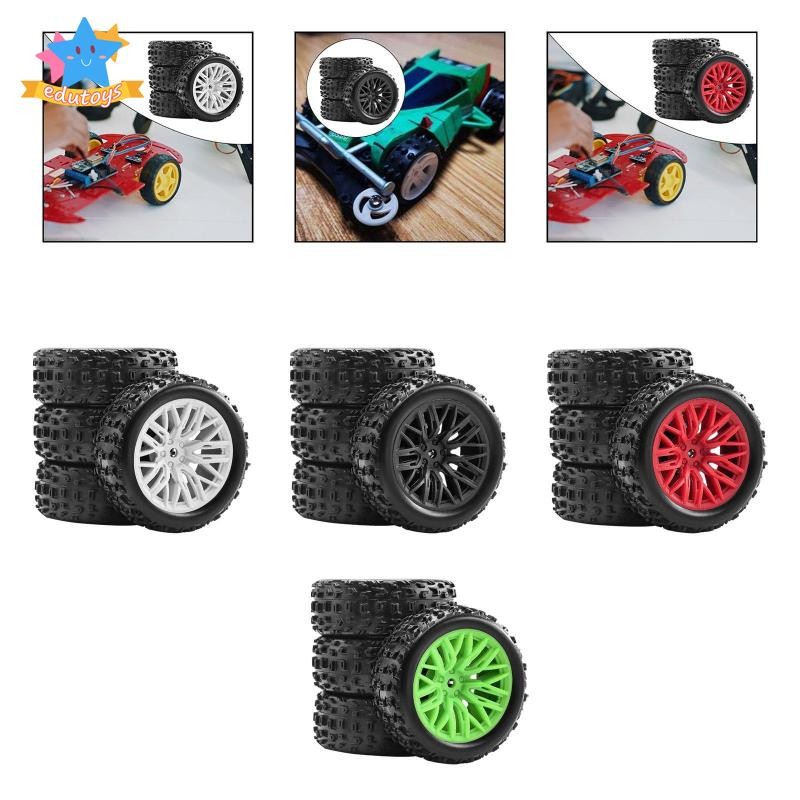 [Edstars] 4 ชิ้น 1/18 RC CAR CLOCKS และ TILES REPLACEMENT PORTABLE PARTS REPAIR PARTS RC รถ PARTS