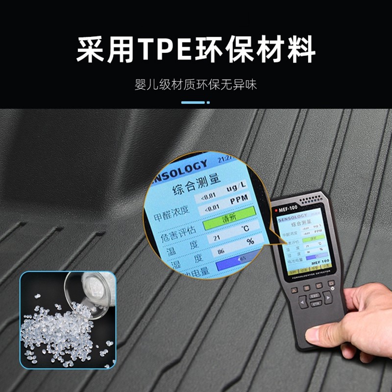เหมาะสําหรับ Mitsubishi Pajello V65 Foot Pad Pajello V68 Foot Pad V65 V68 เฉพาะ TPE แผ่นยางเท้า