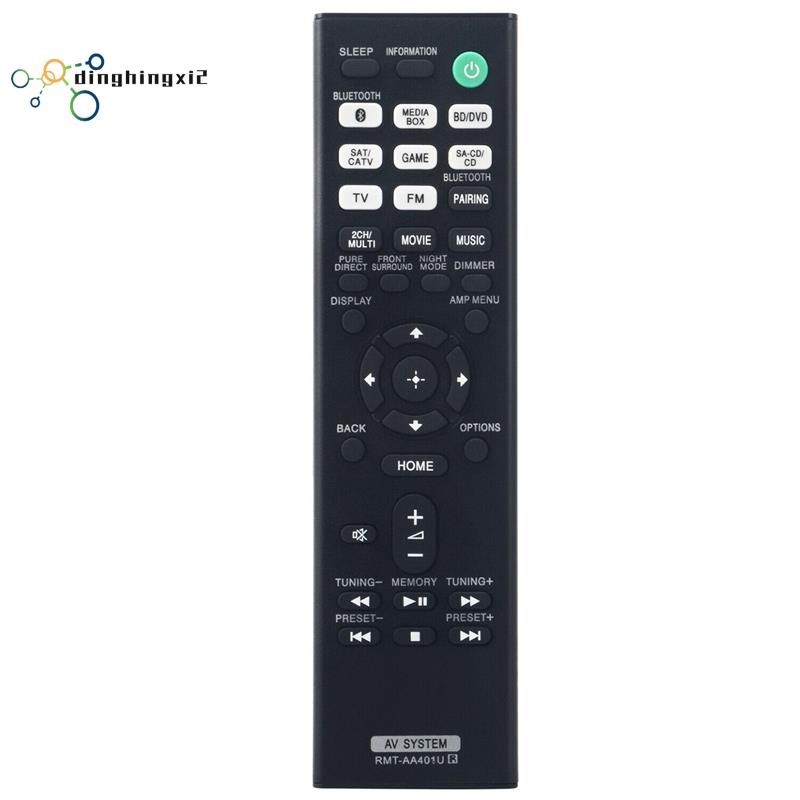 รีโมทคอนโทรล -AA401U AV Multi Channel Receiver STR-DH590 STR-DH790 HT-X9000F SAWX9000F SAXF9000F