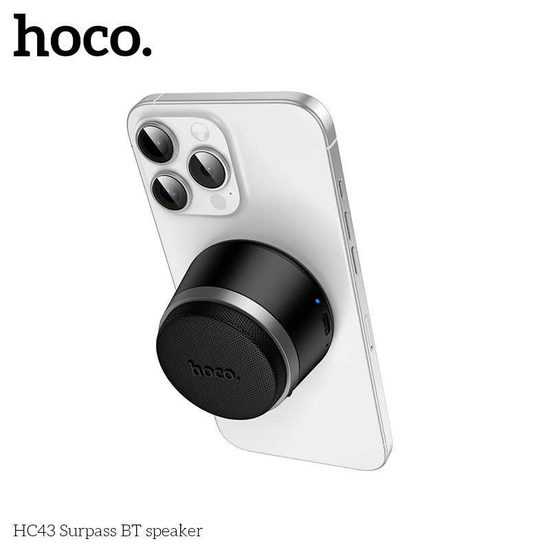HOCO HC43 ลำโพงไร้สาย Mini Magnetic 5W ติดหลังมือถือ รูปที่ 2