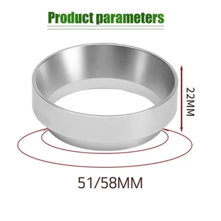 ☕☕☕จัดส่งทันที Coffee Dosing Ring แหวนครอบด้ามชงกาแฟ 58mm.51mm.แรงแม่เหล็ก ใช้งานง่าย