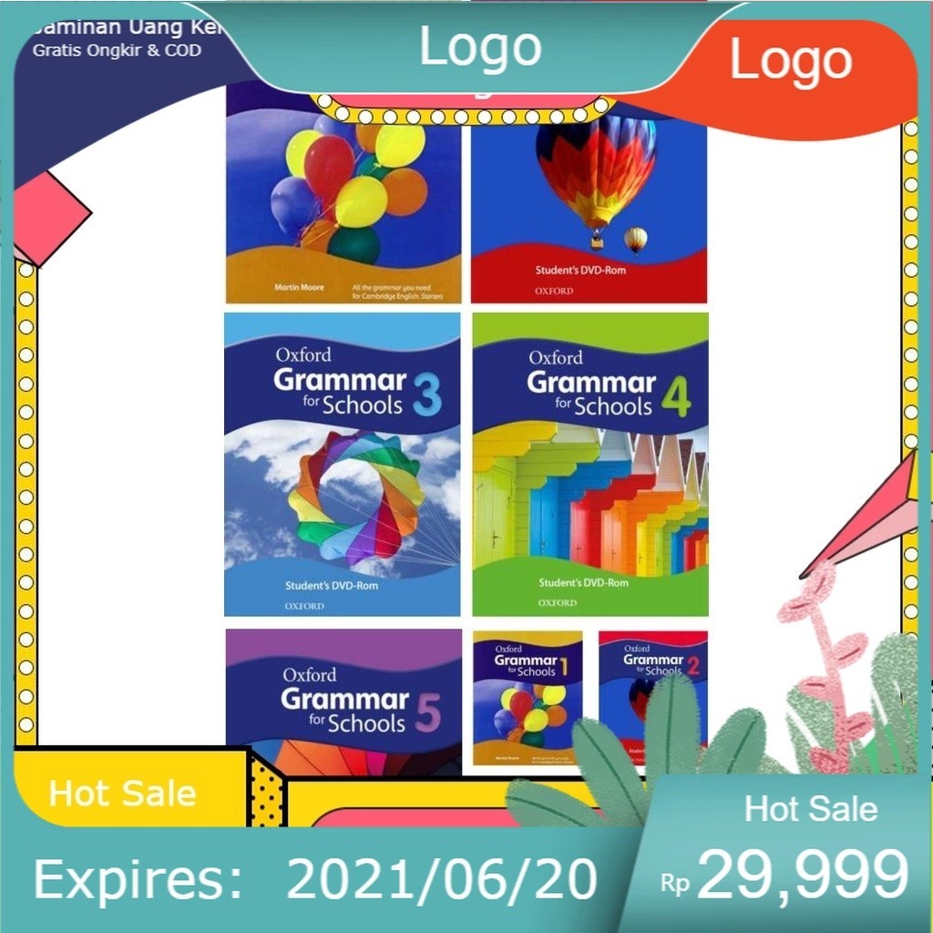 Oxf Grammar For Schools 1-2-3-4-5 หนังสือนักเรียน / สีเต็ม