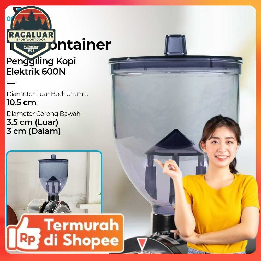 หนึ่งสองถ้วยอะไหล่ด้านบนภาชนะเครื่องบดกาแฟไฟฟ้า-600N