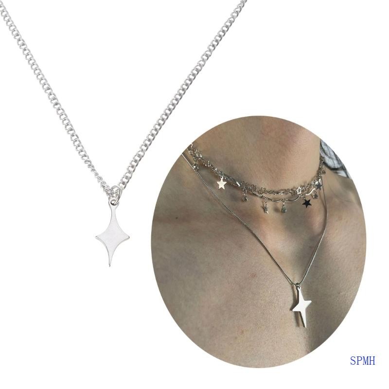 สร้อยคอมetal chain pendant สไตล์Super Tiny Star เหมาะสำหรับของขวัญวันสำคัญอย่างวันวาเลนไทน์ วันเกิด 
