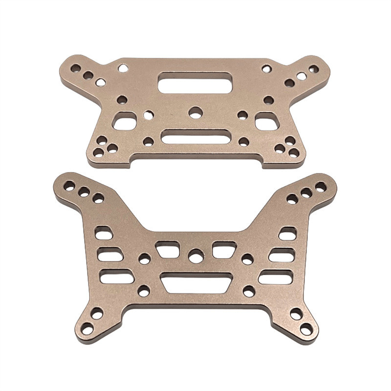 วงเล็บโช้คอัพด้านหน้าด้านหลังสําหรับ Hyper GO MJX 1/7 7303 RC รถโลหะอัพเกรด OP อุปกรณ์เสริมอะไหล่