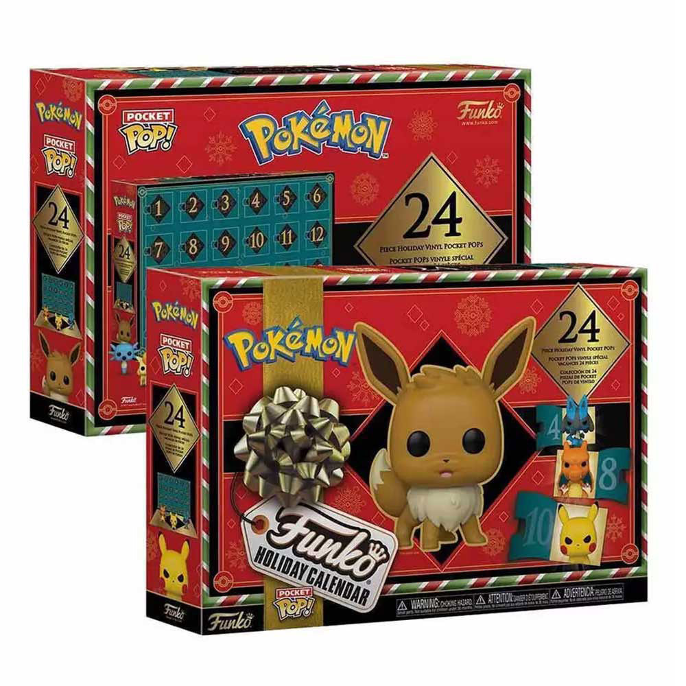 24pcs Pokemon surprise gift box Calendar Blind Box Christmas Gift Surprise Present kids toy