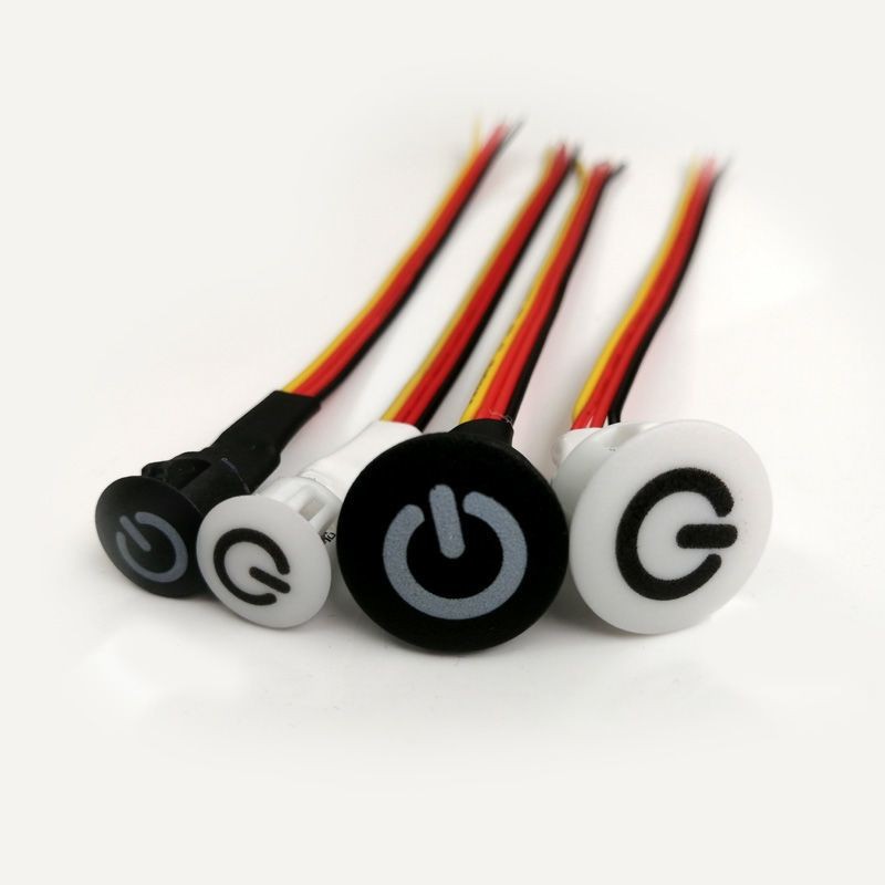 เปิดเพลง 感  เริ่มต้น เซ็นเซอร์ความดัน VvV 无调 DIY台灯带 Light 按 เปิดสวิตช์เซ็นเซอร์สัมผัสขนาดเล็ก แรงดัน