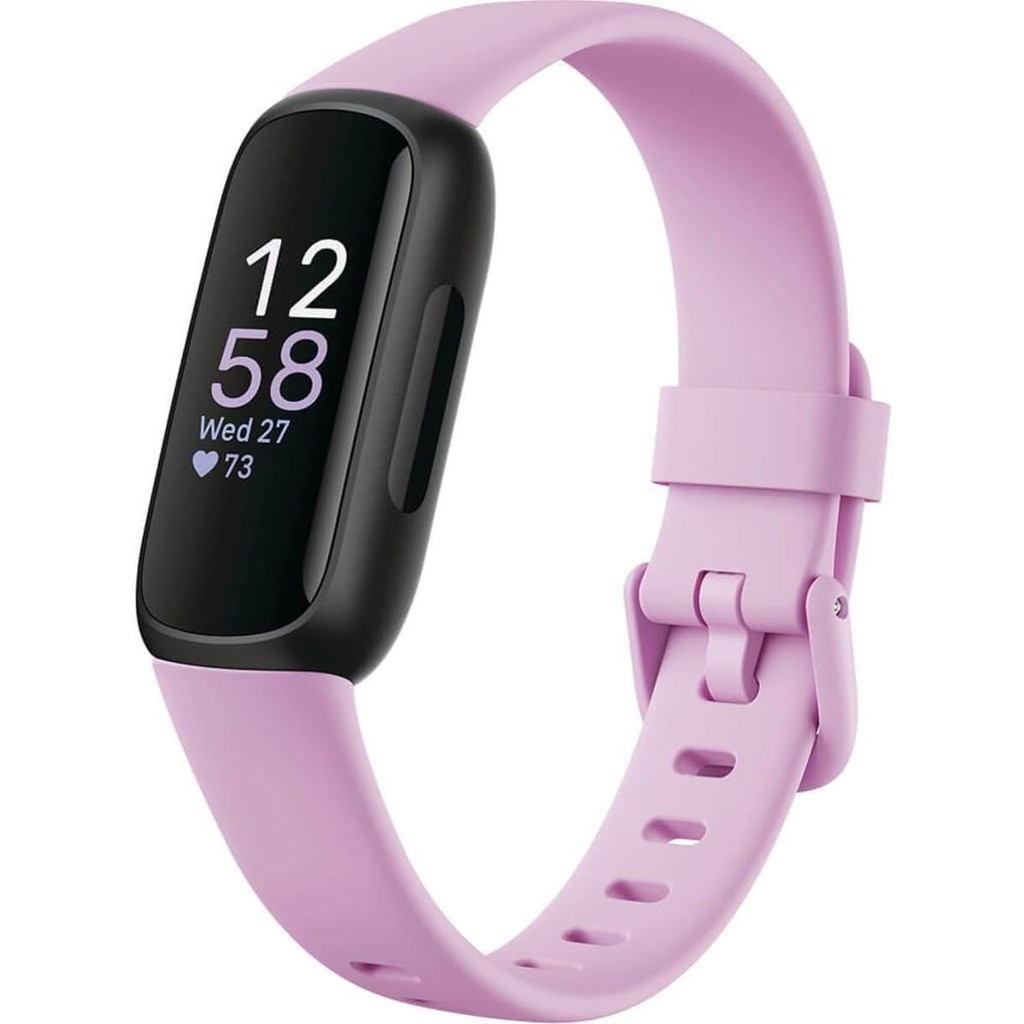 Fitbit Inspire 3 Health &-Fitness-Tracker พร้อมการจัดการความเครียด, ความเข้มออกกําลังกาย, การติดตามก