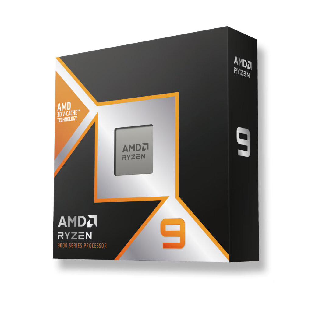 CPU AMD Ryzen 9 9900X3D (No Heatsink) 12C/24T 4.4GHz Up to 5.5GHz With AMD 3D V-Cache Socket AM5