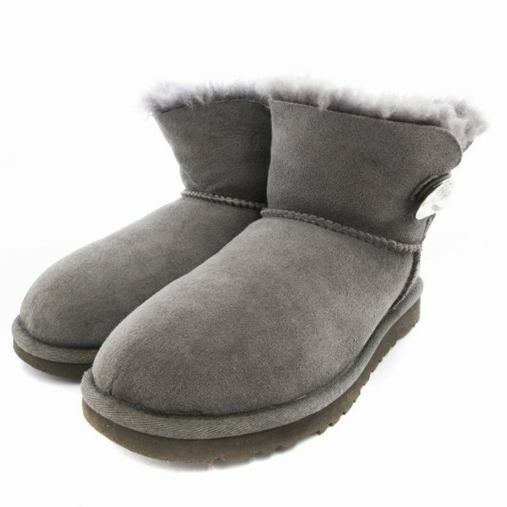 UGG Boots Gray Mouton Direct from Japan Secondhand